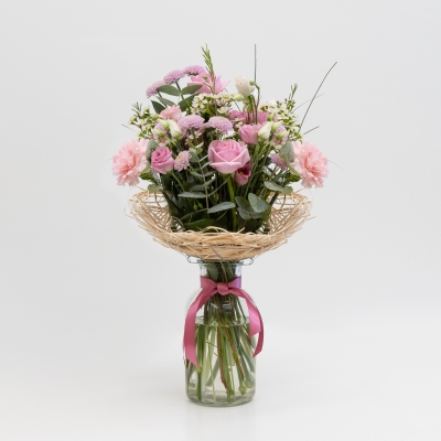 Vintage vase arrangement