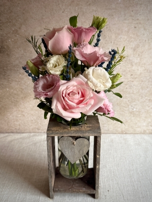 Single Heart Vase