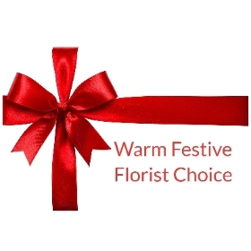 Warm Festive Florist Choice Hand tie
