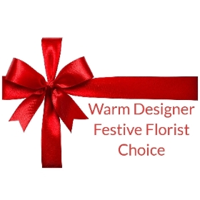 Warm Designer Florist Choice Hand tie