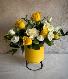Yellow Serene Arrangement.